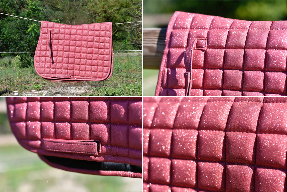Tapis à paillette - Divers coloris - Coupe mixte/CSO - PRE-COMMANDE