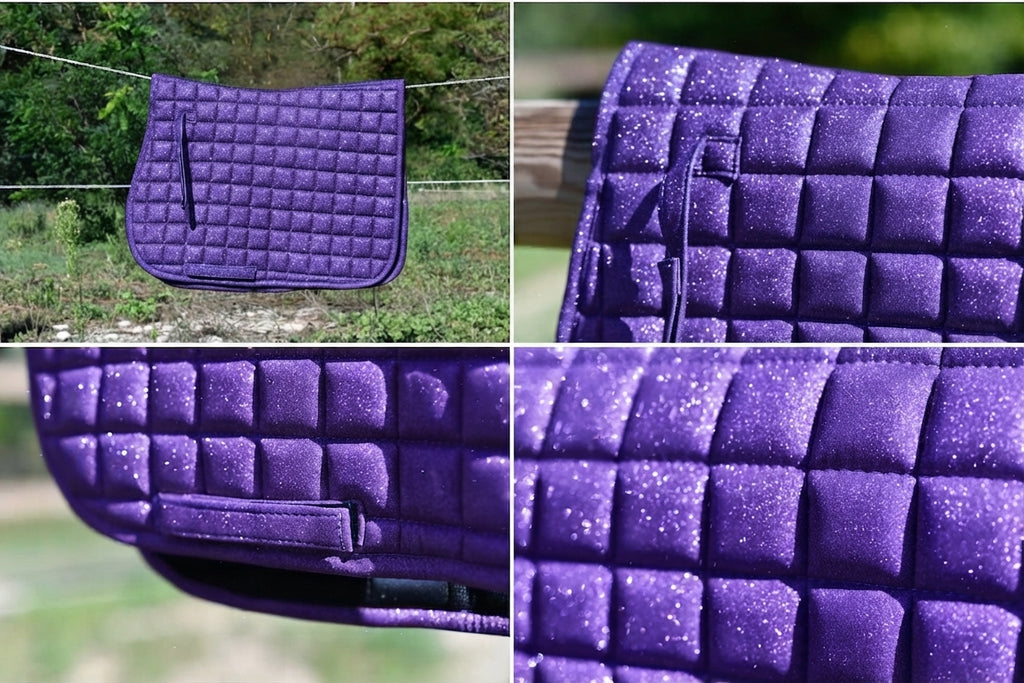 Tapis à paillette - Divers coloris - Coupe mixte/CSO - PRE-COMMANDE