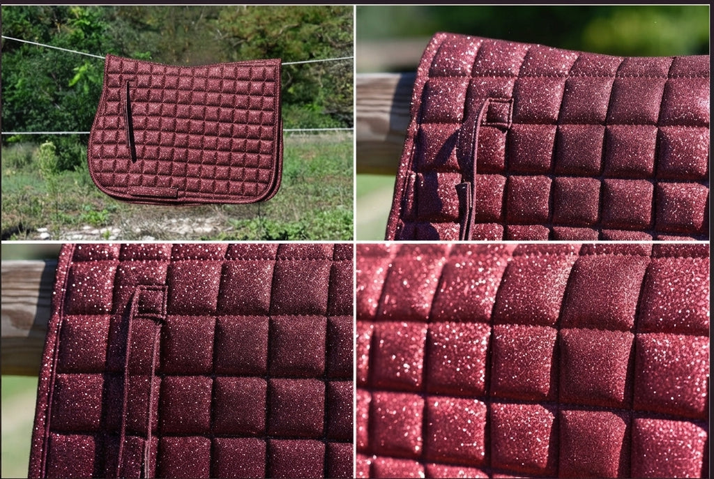 Tapis à paillette - Divers coloris - Coupe mixte/CSO - PRE-COMMANDE